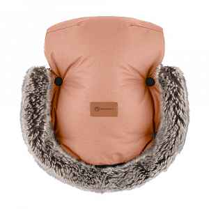 Petite&Mars Rukávník / rukavice Furry Pastel Peach