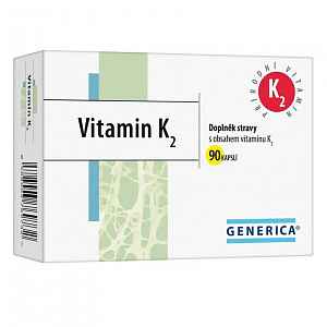 GENERICA Vitamin K2 90 kapslí