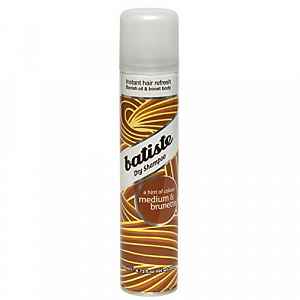 BATISTE Beautiful Brunette suchý šampon na poškozené a barvené vlasy 200 ml