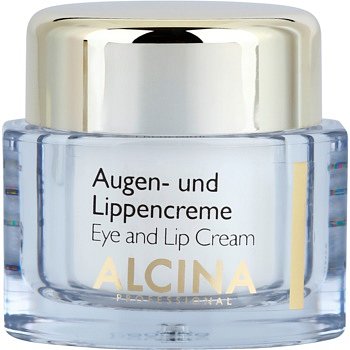 Alcina Effective Care krém na oči a rty s vyhlazujícím efektem  15 ml