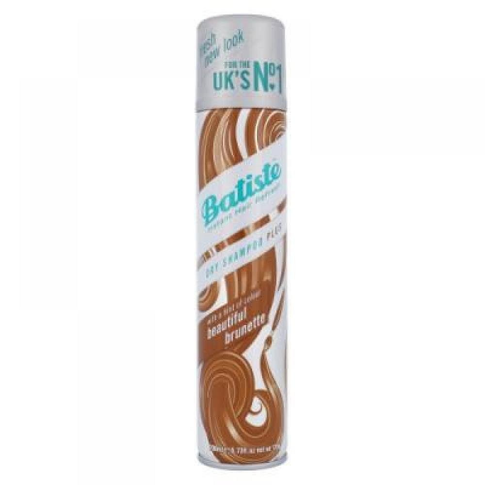 BATISTE Beautiful Brunette suchý šampon na poškozené a barvené vlasy 200 ml