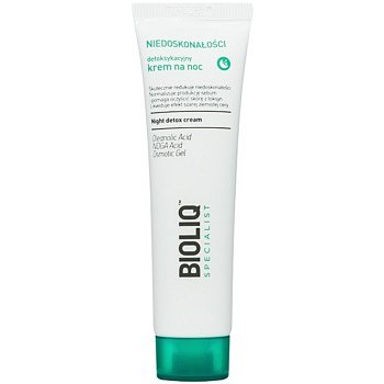 Bioliq Specialist Imperfections detoxikační noční krém s hydratačním účinkem  30 ml