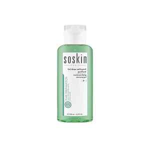Soskin Paris Čisticí gel pro mastnou a smíšenou pleť (Gentle Purifying Cleansing Gel) 100 ml