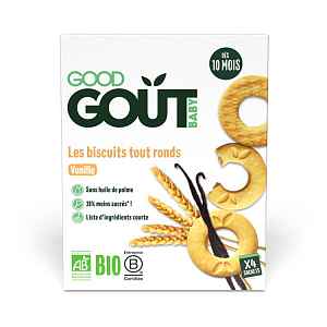 Good Gout BIO Vanilková kolečka 80g