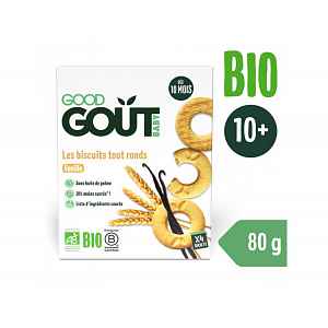 Good Gout BIO Vanilková kolečka 80g