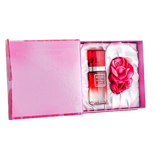 Biofresh Dárkový set Rose of Bulgaria - Růžový parfém a mýdlo 2ks
