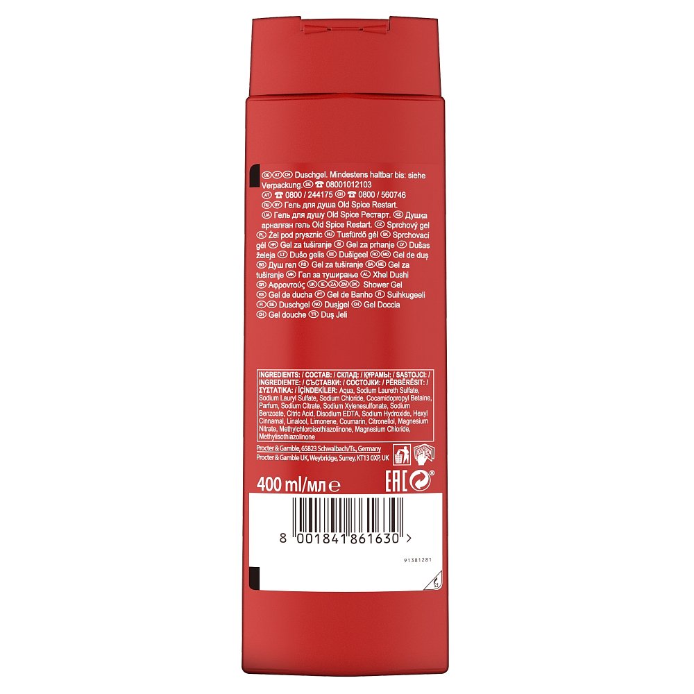 Old Spice Restart sprchový gel  400 ml