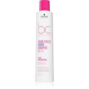 Schwarzkopf Professional BC Bonacure Color Freeze Silver stříbrný šampon pro blond a melírované vlasy 250 ml