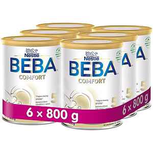 6x BEBA COMFORT 5 batolecí mléko, 800 g, 24m +