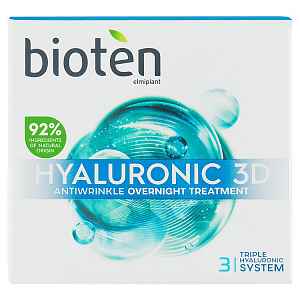 bioten Noční krém proti vráskám Hyaluronic 3D (Antiwrinkle Overnight Treatment)  50 ml
