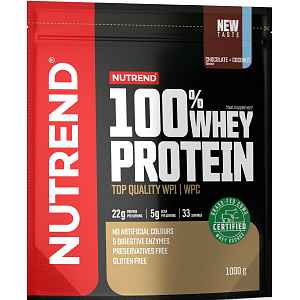 Nutrend 100% Whey Protein čokoláda/kokos 1000g