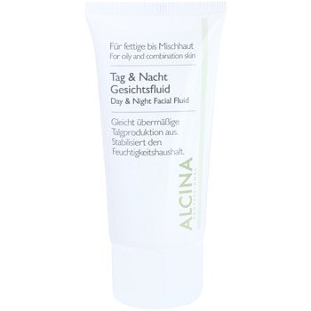 Alcina For Oily Skin denní a noční fluid pro regulaci mazotoku  50 ml