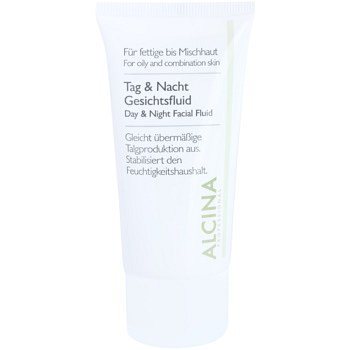 Alcina For Oily Skin denní a noční fluid pro regulaci mazotoku  50 ml