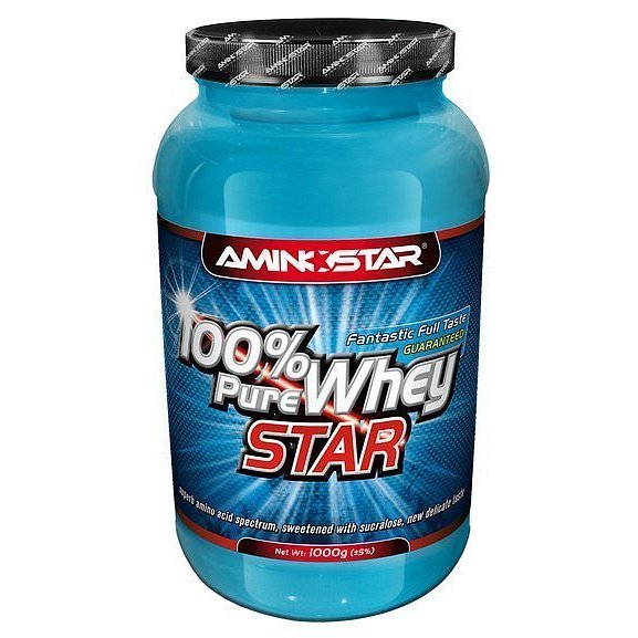 Aminostar 100% Pure Whey Star, Strawberry, 2000g