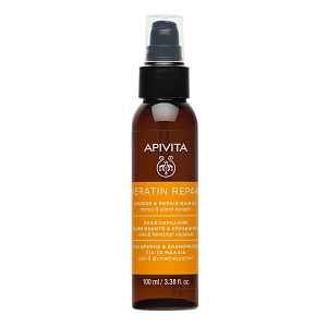 APIVITA Keratin Repair olej na suché a poškozené vlasy 100 ml