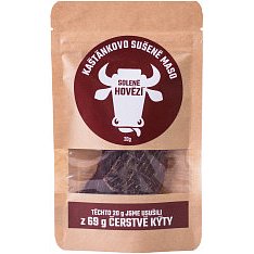 Bio Kaštánkovo sušené maso hovězí solené 20g