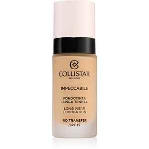 Collistar Impeccabile Long Wear Foundation dlouhotrvající make-up SPF 15 3N Natural 30 ml