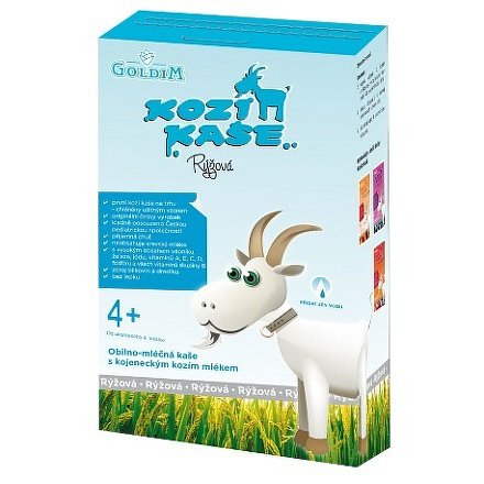 Goldim Kozí kaše Rýžová 225g