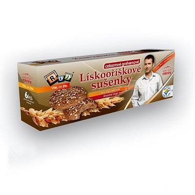 Grahamové sušenky lískooříškové 6ks