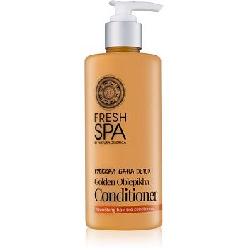 Natura Siberica Fresh Spa Golden Oblepikha kondicionér pro suché a poškozené vlasy  300 ml