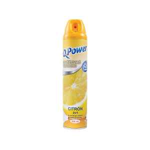 Q-Power osvěžovač vzduchu citrón 2v1 300 ml