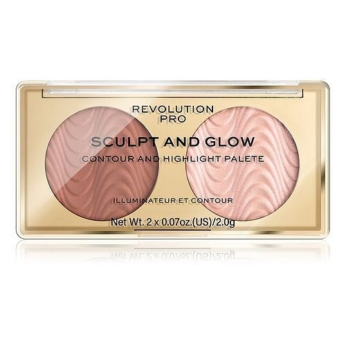 Revolution Konturovací paletka Sculpt and Glow Sands of Time  4 g