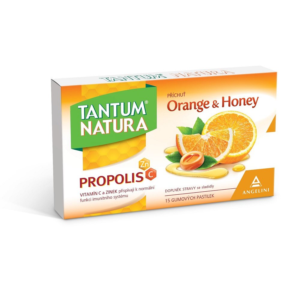 Tantum Natura Orange&Honey+Zn+vit.C past.15