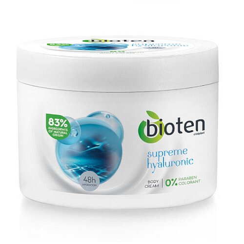 bioten Hydratační tělový krém pro suchou pokožku Supreme Hyaluronic (Body Cream)  250 ml