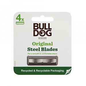 Bulldog Original Steel Blades náhradní hlavice 4 ks