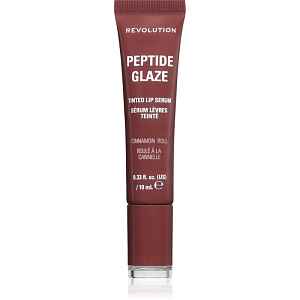 Revolution Peptide Glaze Tinted Lip Serum vyhlazující sérum na rty odstín Cinnamon Roll 1 ks