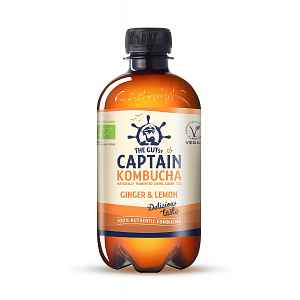 The Gutsy Captain Kombucha Zázvor&citron Bio 400ml