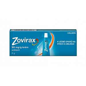 Zovirax 50 mg/g krém 2 g
