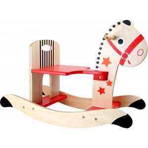 2Kids Toys Dřevěný houpací kůň hvězda