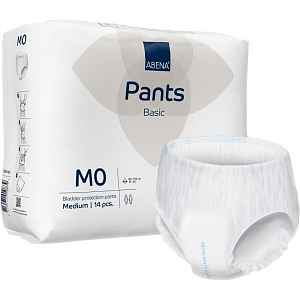 ABENA PANTS BASIC M0 KALHOTKY ABSORPČNÍ NAVLÉKACÍ, PRODYŠNÉ, BOKY 80-11