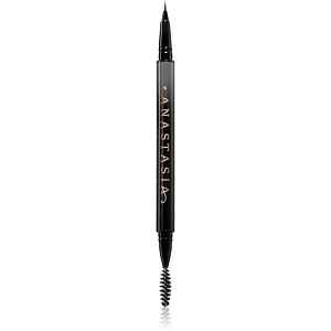 Anastasia Beverly Hills MicroStroke Brow Pen fix na obočí s kartáčkem odstín Soft Brown 0.5 ml