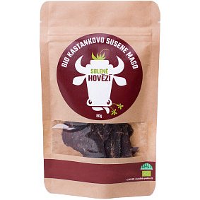 Bio Kaštánkovo sušené maso hovězí solené 80g