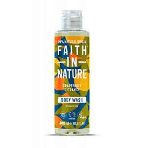 Faith in Nature Sprchový gel grapefruit & pomeranč 300 ml
