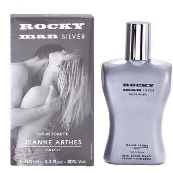 Jeanne Arthes Rocky Man Silver toaletní voda pro muže 100 ml