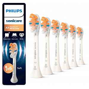 Philips Sonicare A3 Premium HX9096/87 náhradní hlavice 6 ks