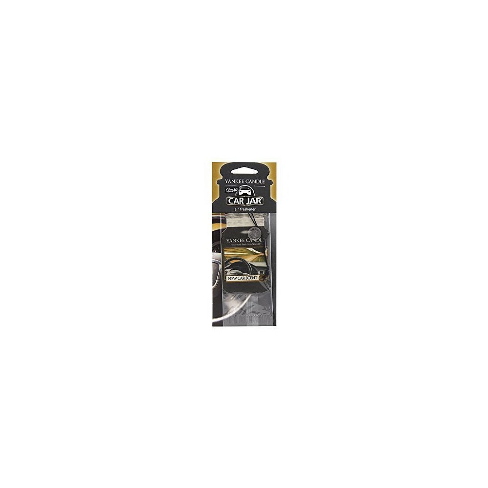 YANKEE CANDLE Papírová visačka do auta Vůně do nového auta (New Car Scent) 1 ks