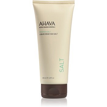 Ahava Dead Sea Salt tekutá sůl z Mrtvého moře s regeneračním účinkem  200 ml