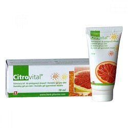 Citrovital Dentální gel pro děti 18 ml