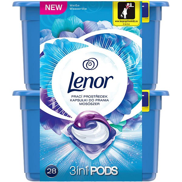 LENOR Waterlily 28 ks - tablety na praní