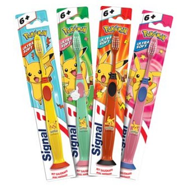 SIGNAL Junior zubní kartáček Pokémon 1 ks – zelený