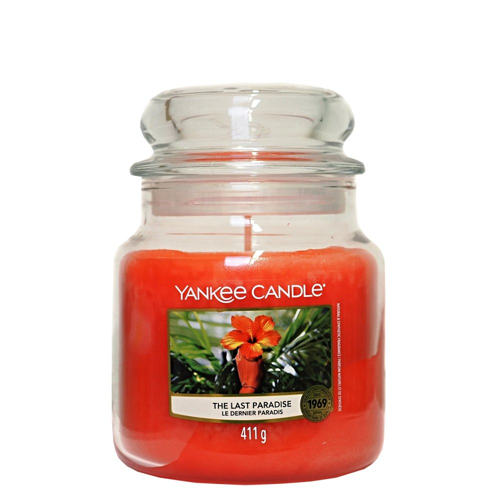 YANKEE CANDLE Classic Vonná svíčka střední The Last Paradise 411 g