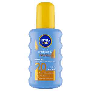 Nivea Sun Protect & Bronze intenzivní sprej na opalování SPF 20  200 ml