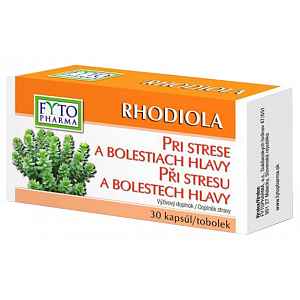 RHODIOLA tobolky při stresu 30ks Fytopharma