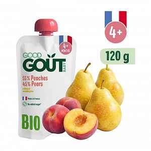 Good Gout Broskev s hruškou 120g