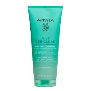 APIVITA Just Bee Clear čisticí gel na pleť se sklonem k akné 200 ml
