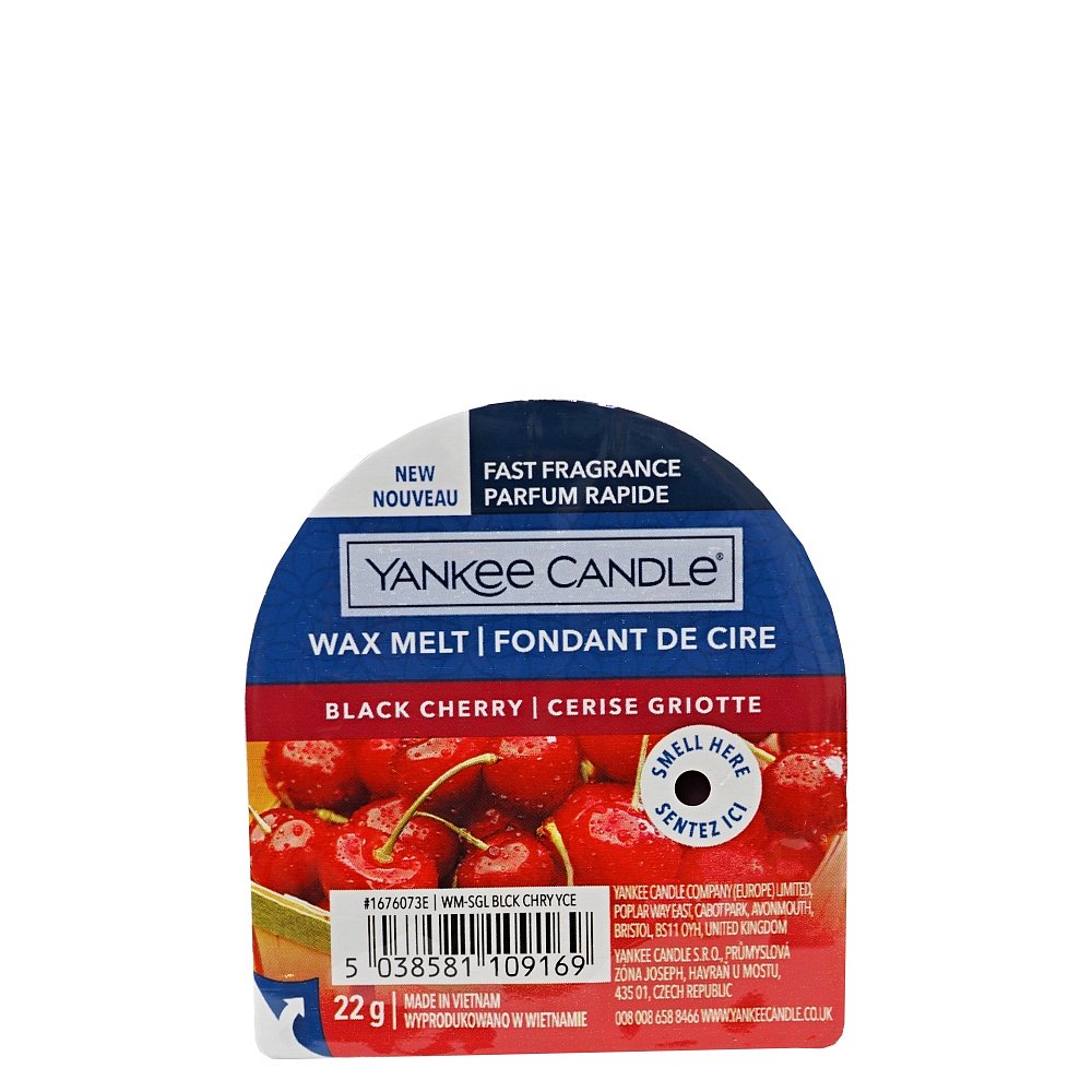 YANKEE CANDLE Vonný vosk Black Cherry 22 g